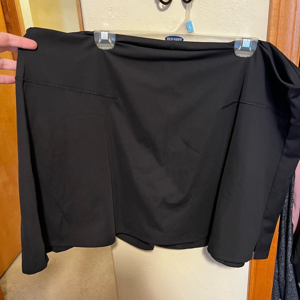 High wasted skort